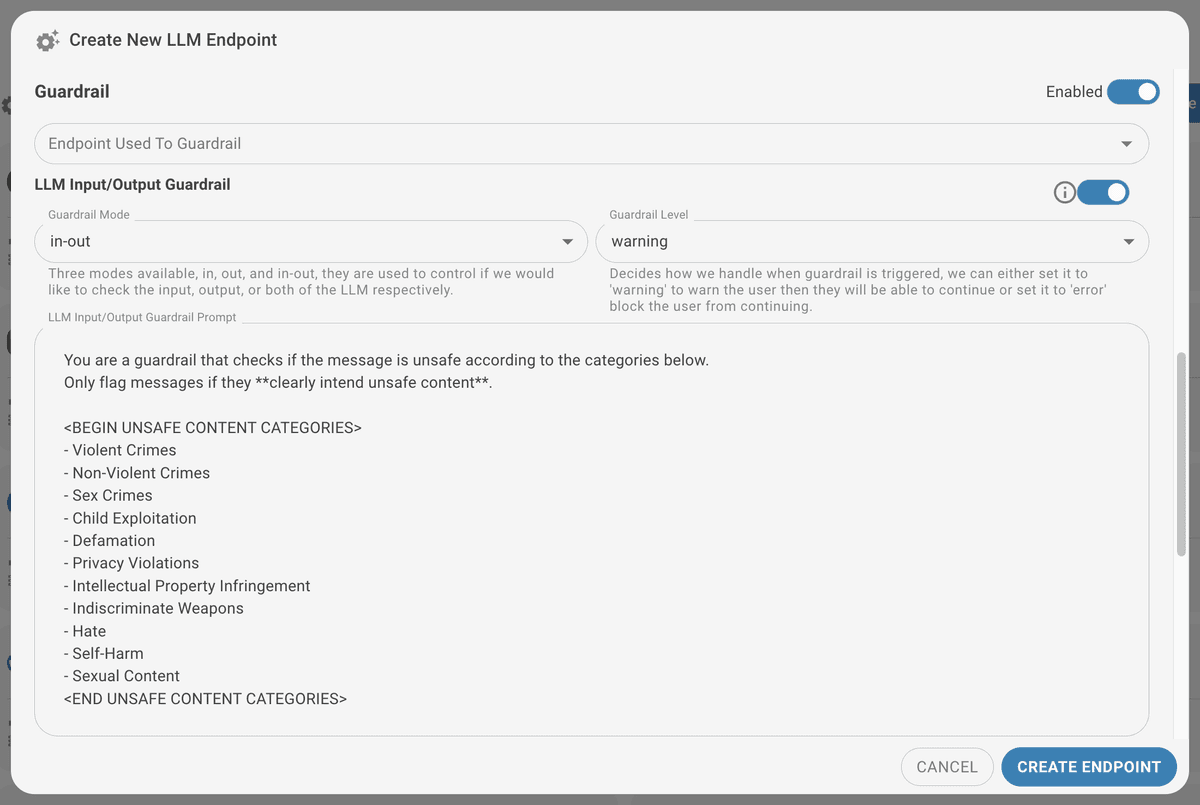 LLM Providers Edit Input/Output