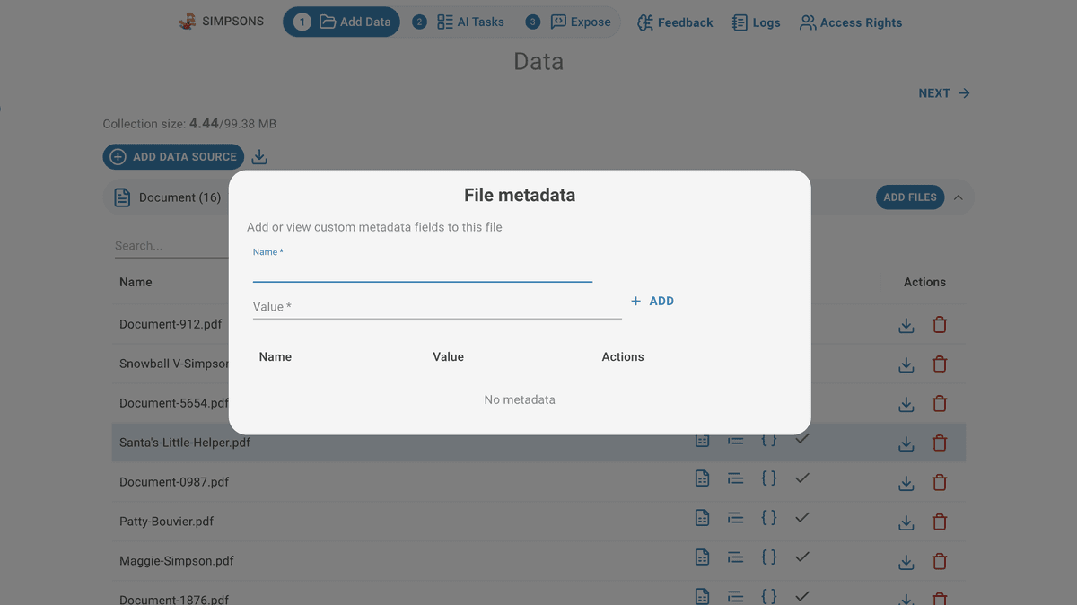 MetaData