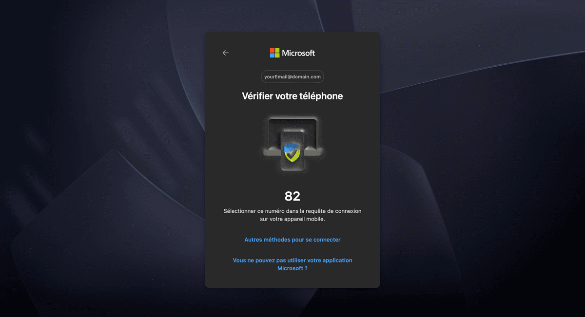 microsoft connection by notification