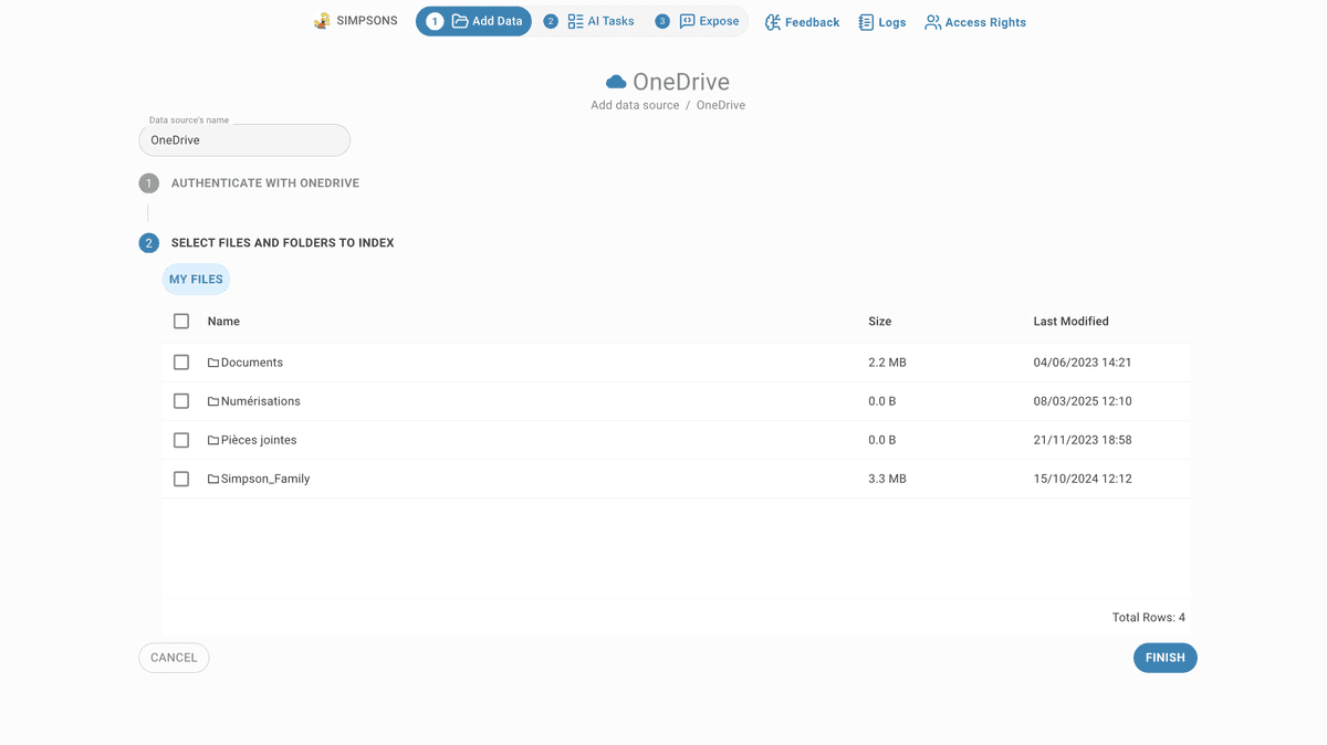 onedrive linked