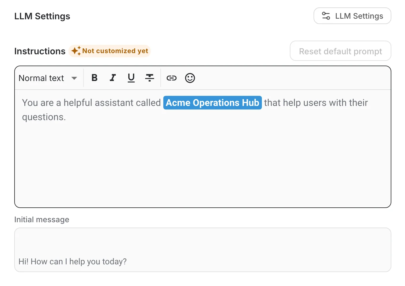 The General tab editing the picked task's instructions