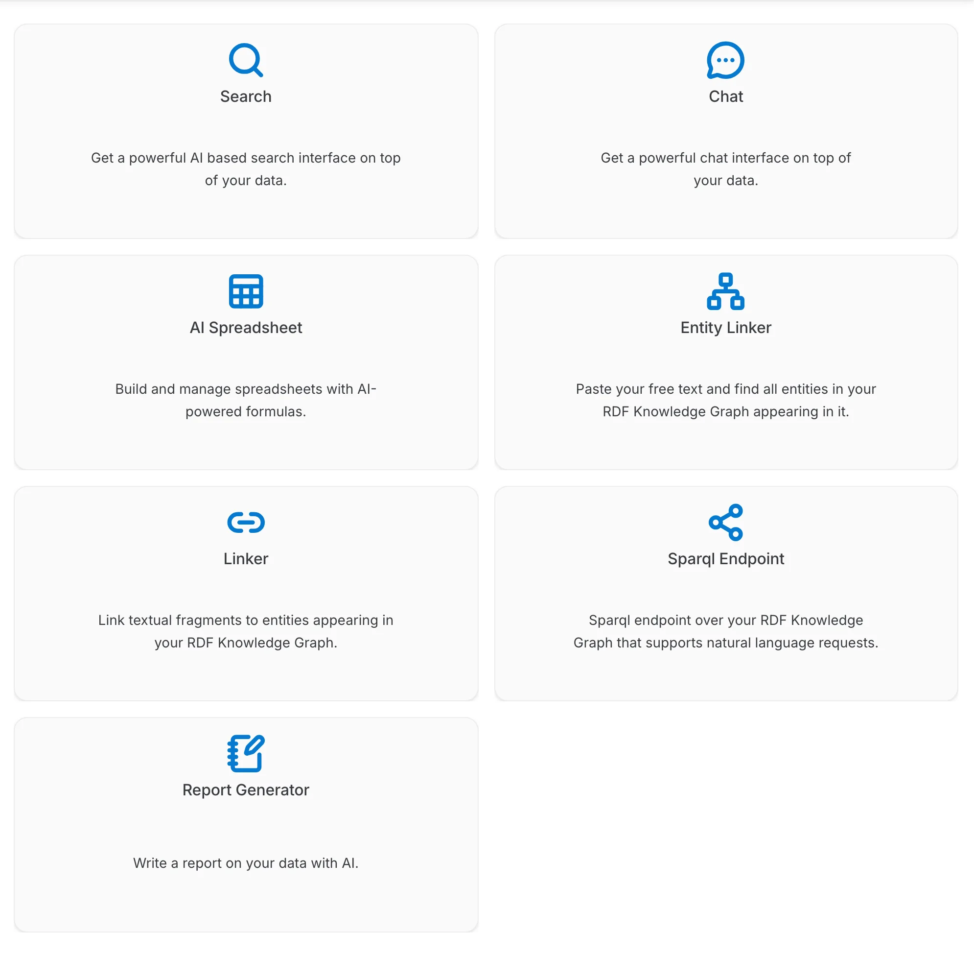 The assistant page opening on the task overview