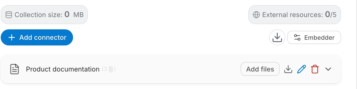 RDF connector in the list