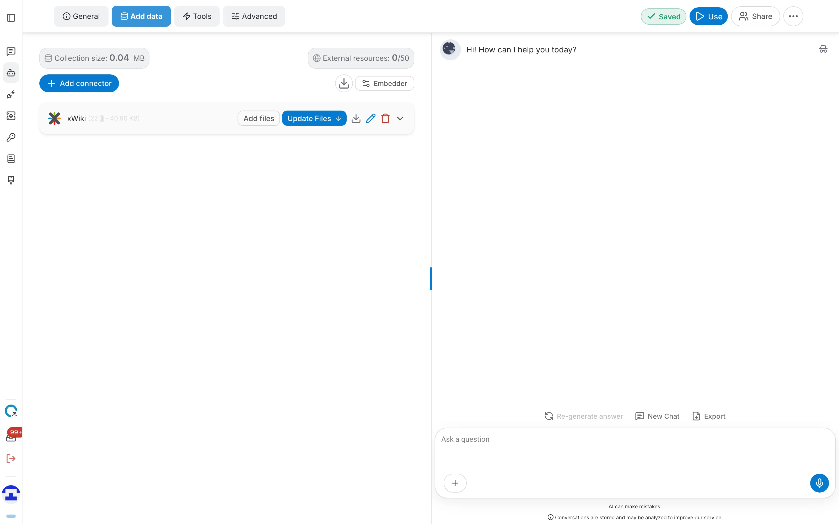 xWiki connector actions